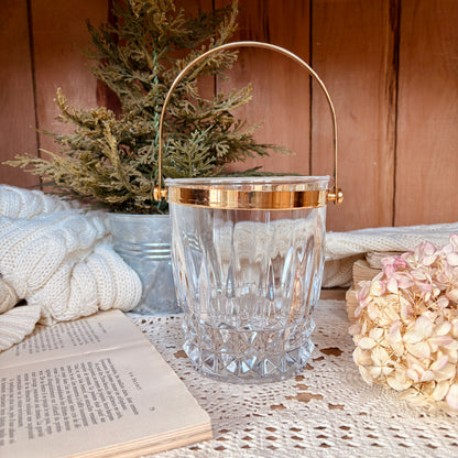 Seau à glace en cristal