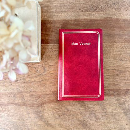 Carnet de poche - Mon voyage
