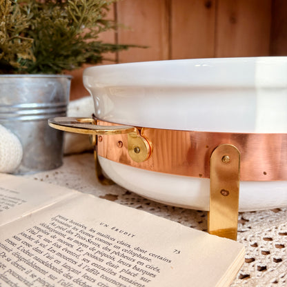 Plat de service en céramique