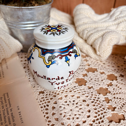 Vintage mustard jar