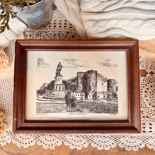 Vintage frame - Yves Ducourtioux