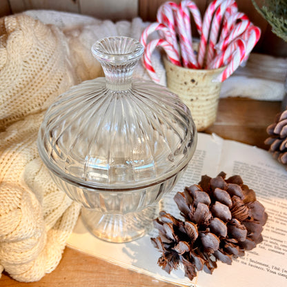 Bonbonnière en verre