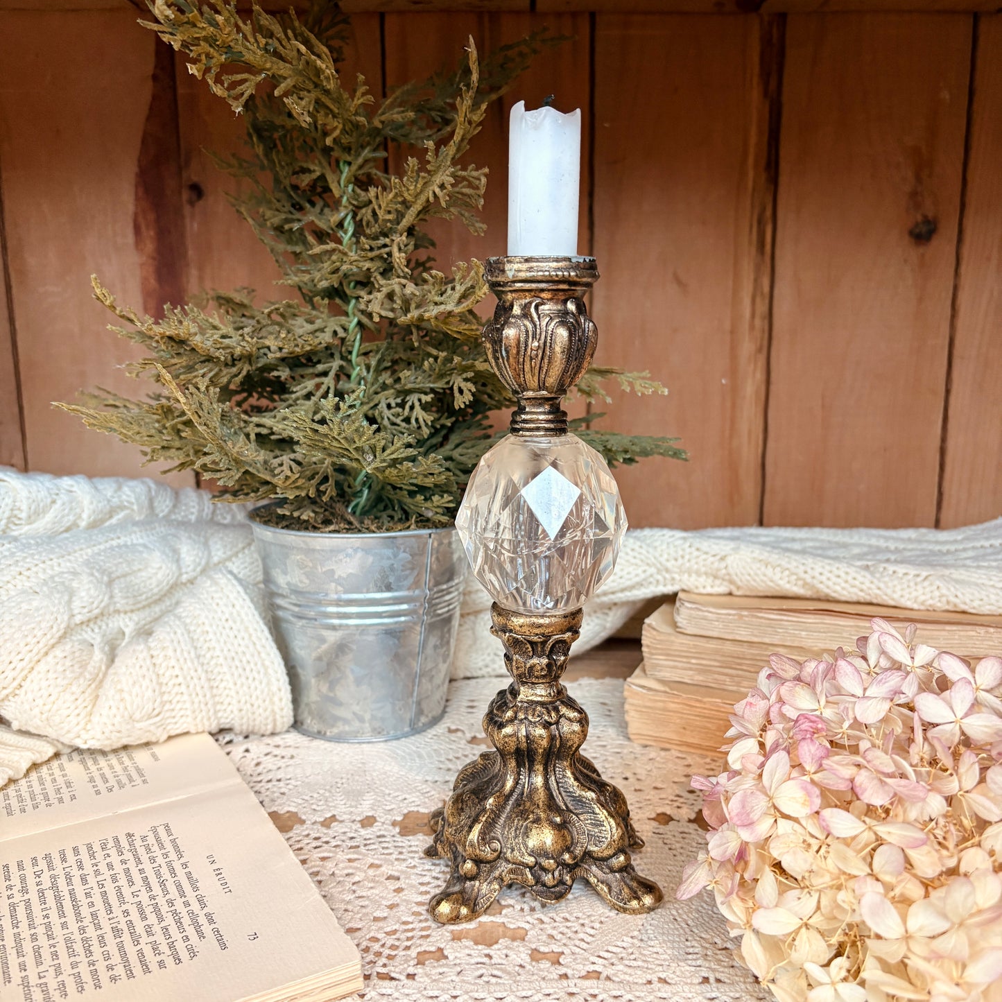 Bougeoir Hollywood Regency