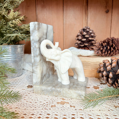 Appui-livre éléphant (solo)