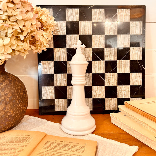 Pièce d'échecs géante - Le roi