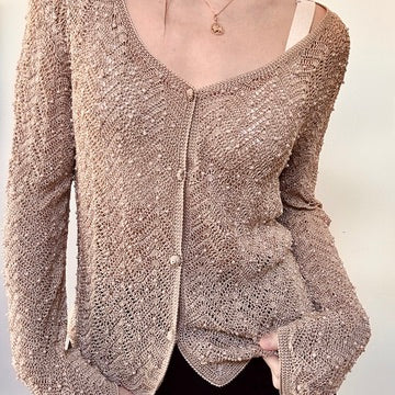 Veste crochet - Les Perles