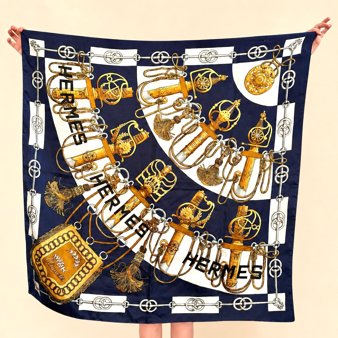 Foulard style Hermès