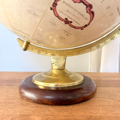 Vintage globe