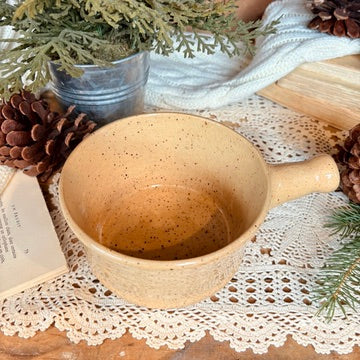 Bol en grès artisanal