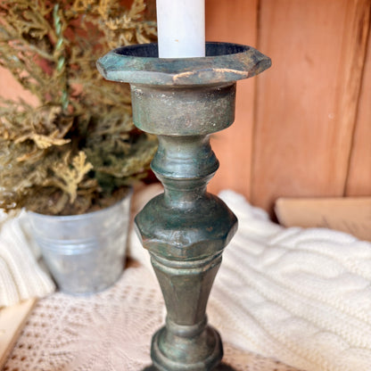XL Bronze Candlestick