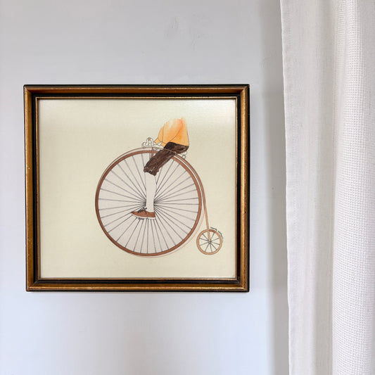 Cadre vintage - Le cycliste