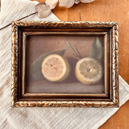 Canvas print - The lemons