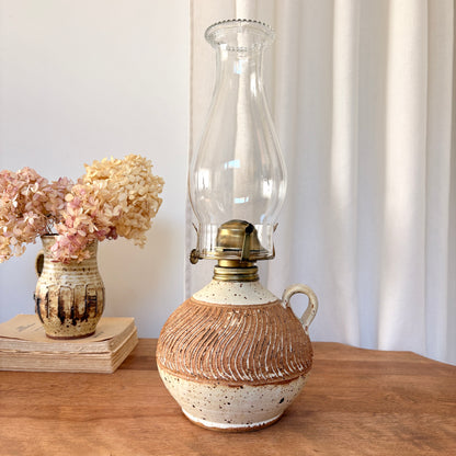 Handmade oil lamp