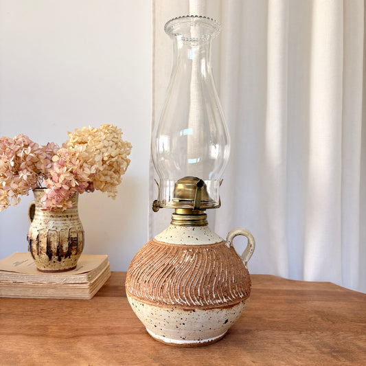 Handmade oil lamp