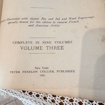 Book - Works of Alexandre Dumas 1893