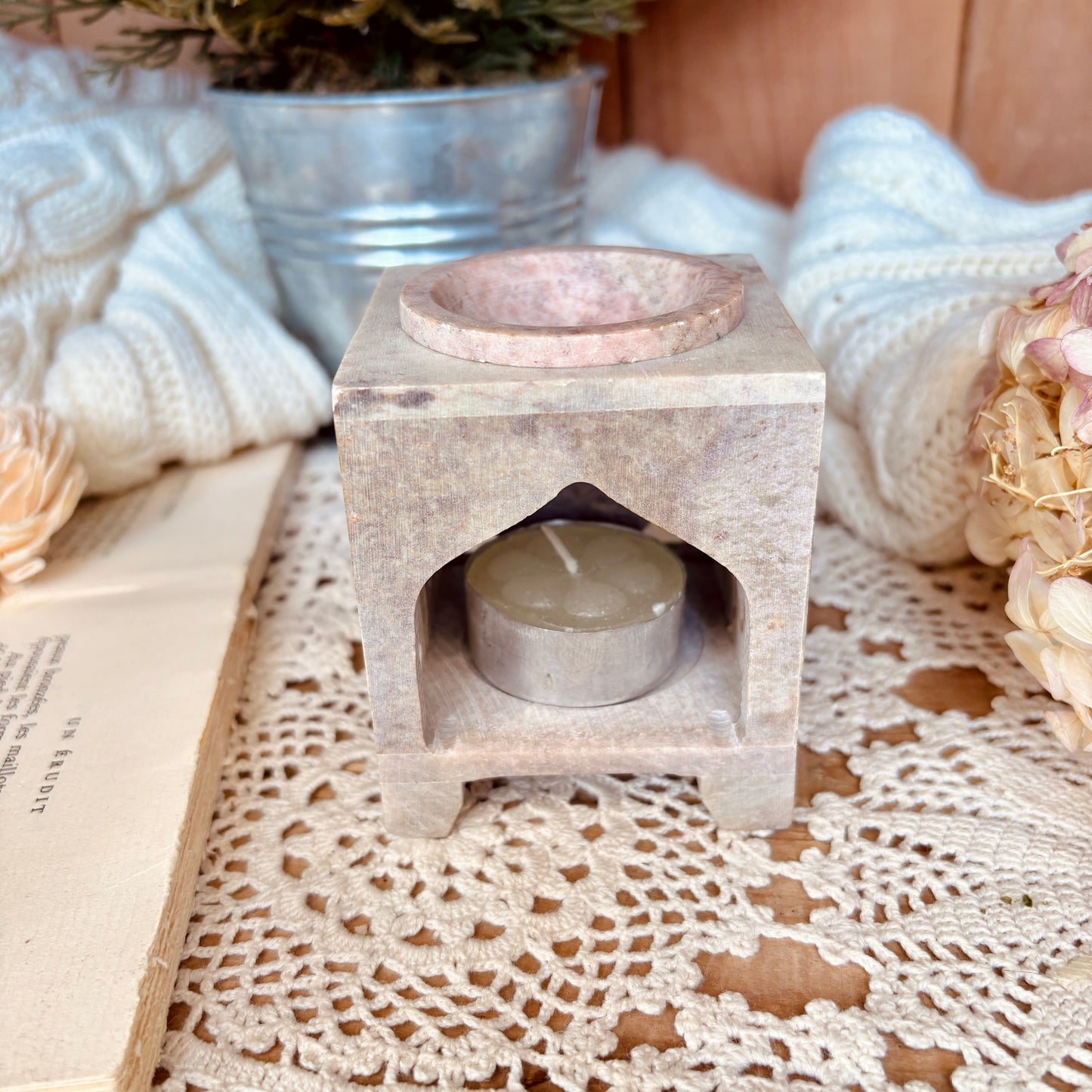 Diffuseur en pierre à savon