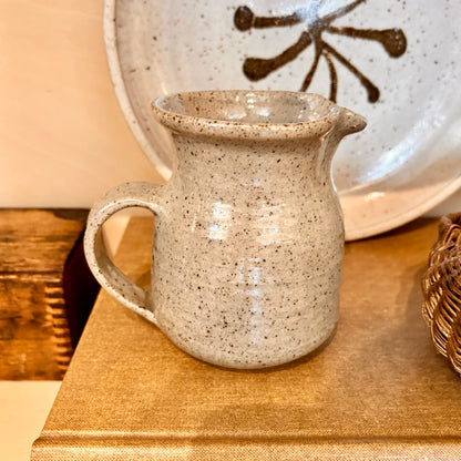 Stoneware creamer