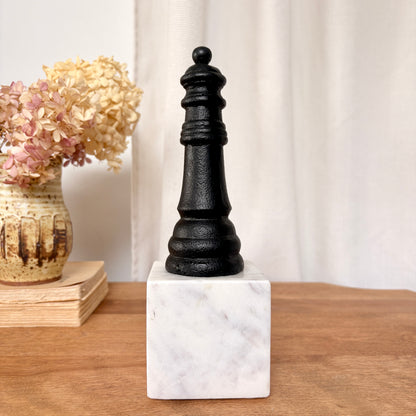 Pièce d'échecs décorative