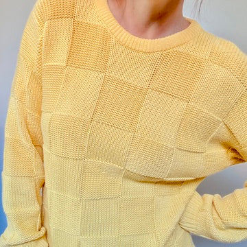 Bay Club Yellow Knit