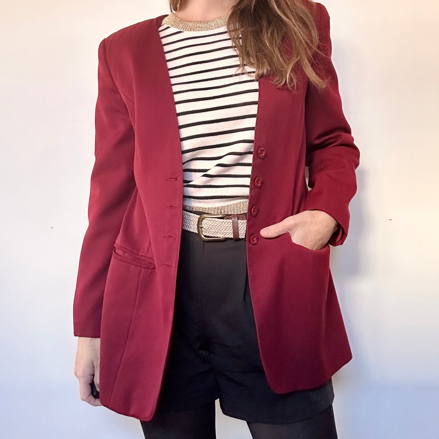 Burgundy Suit