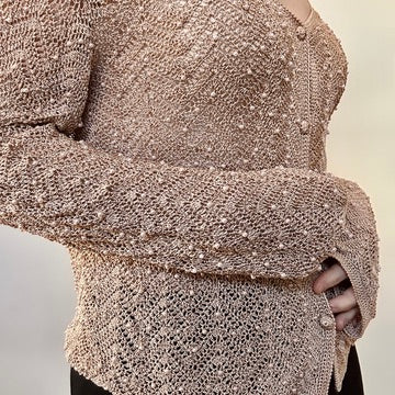 Veste crochet - Les Perles