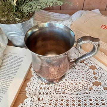 Tasse en argent plaqué