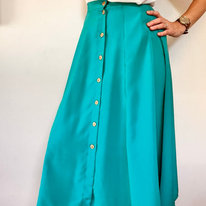 Jupe turquoise