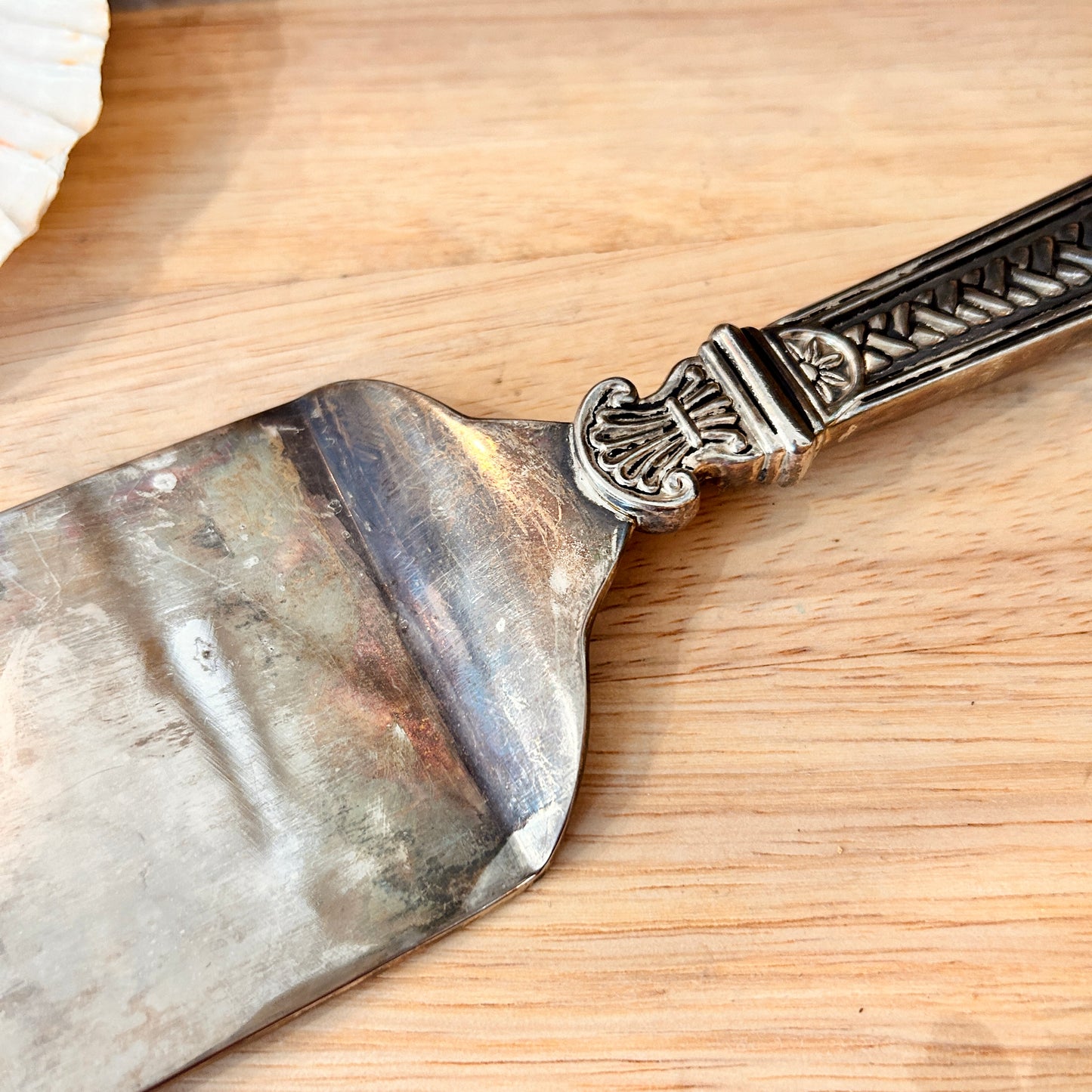 Silver-plated spatula