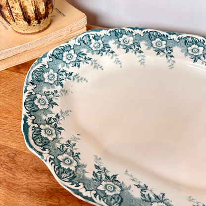 Assiette de service antique