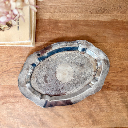 Silver-plated tray