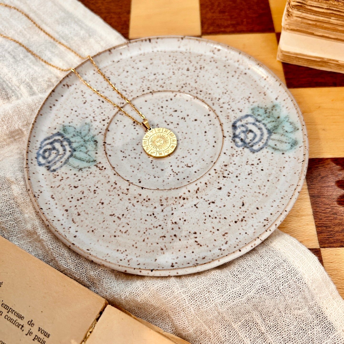 Stoneware saucer