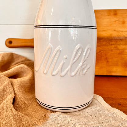Bouteille de lait vintage