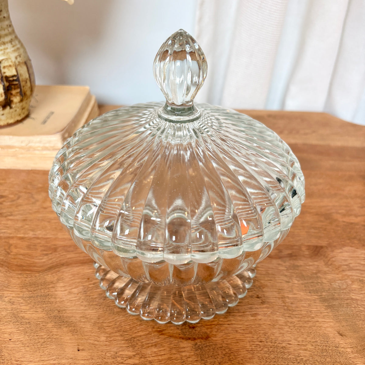 Bonbonnière Jeanette glass