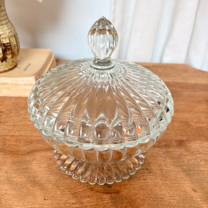 Bonbonnière Jeanette glass
