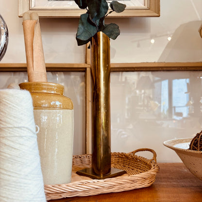 Vase minimaliste en laiton