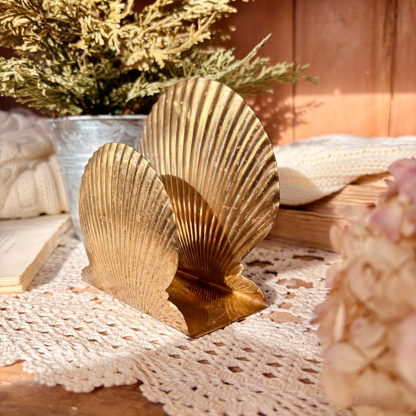 Porte-serviette coquillage