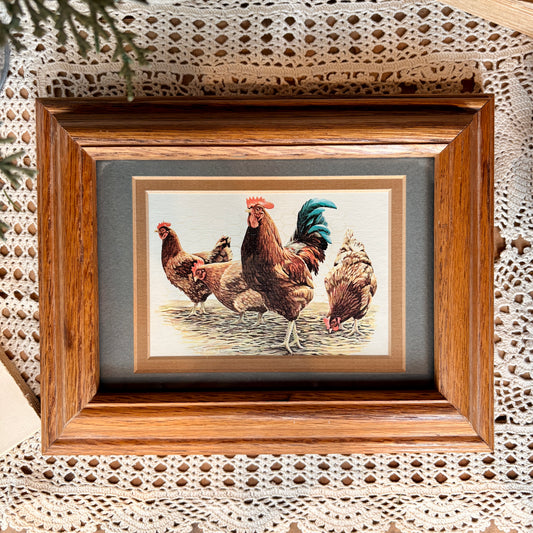 Cadre vintgae - Le Coq