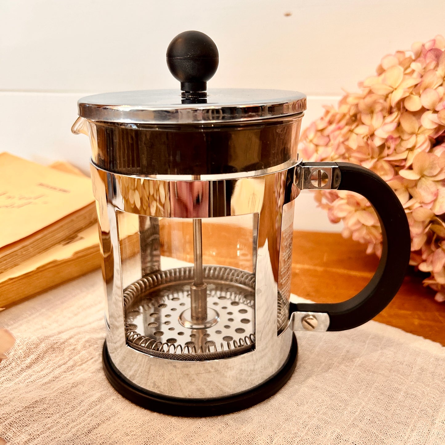 Cafetière à piston Bodum - argentée