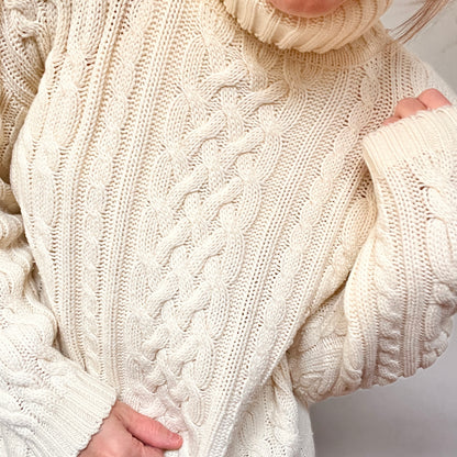 French vanilla knit