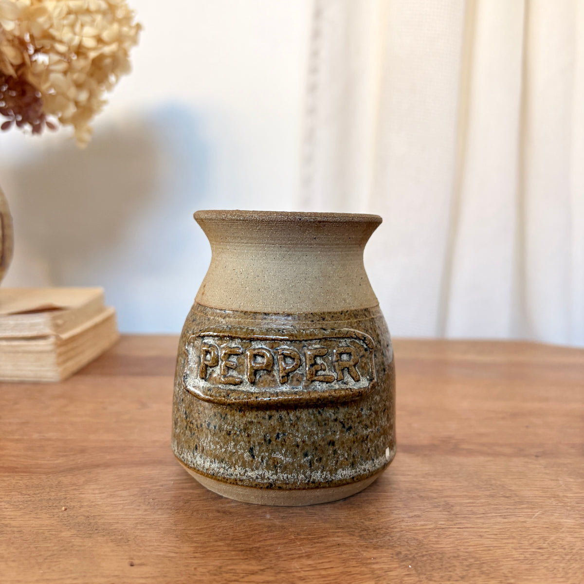 Pot à épices en grès - Poivre