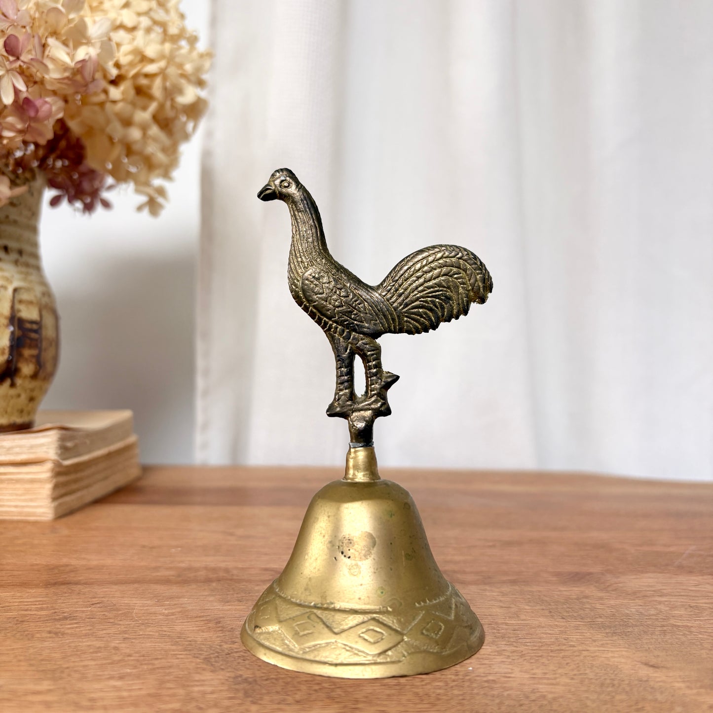 Clochette en laiton - Coq