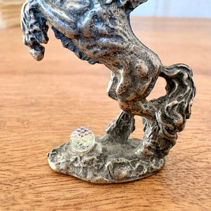 Licorne en étain