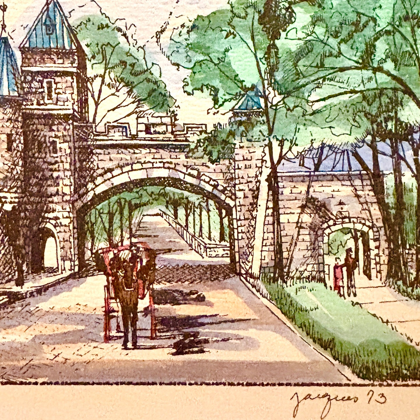 Vintage Frame - The St-Louis Gate