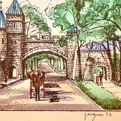 Vintage Frame - The St-Louis Gate