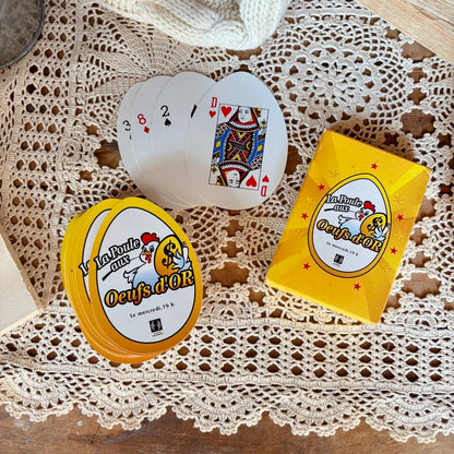 Playing Card - The Goose That Lays the Golden Eggs