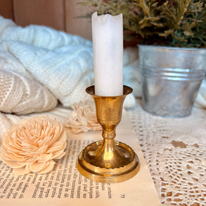 Brass candlestick