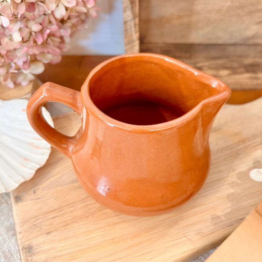 Small ceramic pitcher