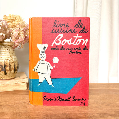 Livre de cuisine de Boston