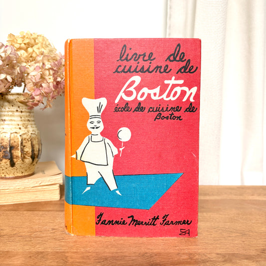 Livre de cuisine de Boston
