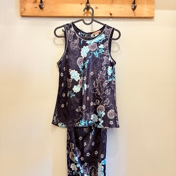 Navy 2-piece pajamas